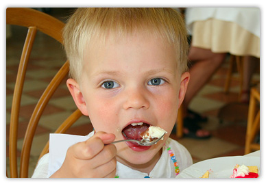 enjoy the childrens menu